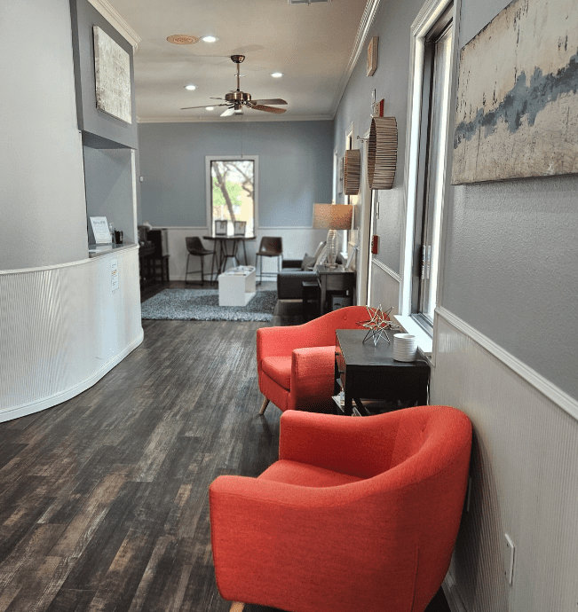 Modern dental office in Flower Mound Texas