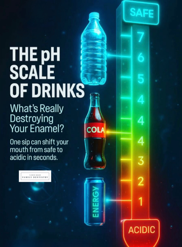 The PH scale of drinks